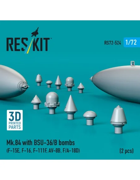 Mk.84 with BSU-36/B bombs (2 pcs) (F-15E, F-16, F-111F, AV-8B, F/A-...