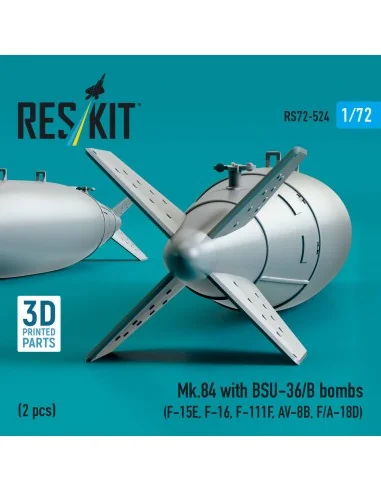 Mk.84 with BSU-36/B bombs (2 pcs) (F-15E, F-16, F-111F, AV-8B, F/A-...