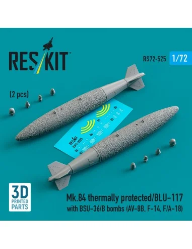 Mk.84 thermally protected/BLU-117 with BSU-36/B bombs (2 pcs) (AV-8...