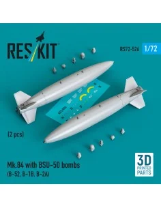 Mk.84 with BSU-50 bombs (2 pcs) (B-52, B-1B, B-2A) (3D Printed), 1/...