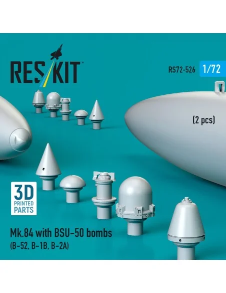 Mk.84 with BSU-50 bombs (2 pcs) (B-52, B-1B, B-2A) (3D Printed), 1/...