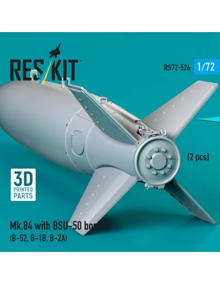 Mk.84 with BSU-50 bombs (2 pcs) (B-52, B-1B, B-2A) (3D Printed), 1/...