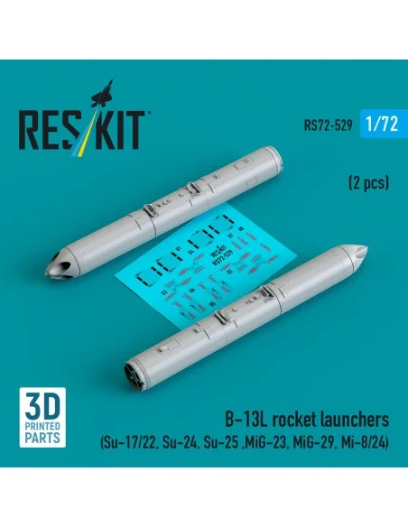 B-13L rocket launchers (2 pcs) (Su-17/22, Su-24, Su-25, MiG-27, MiG...