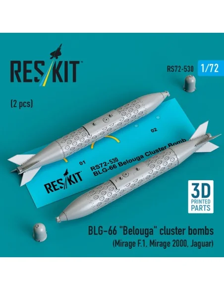[NO_DESC] BLG-66 Belouga cluster bombs (2 pcs) (Mirage F.1, Mirage ...