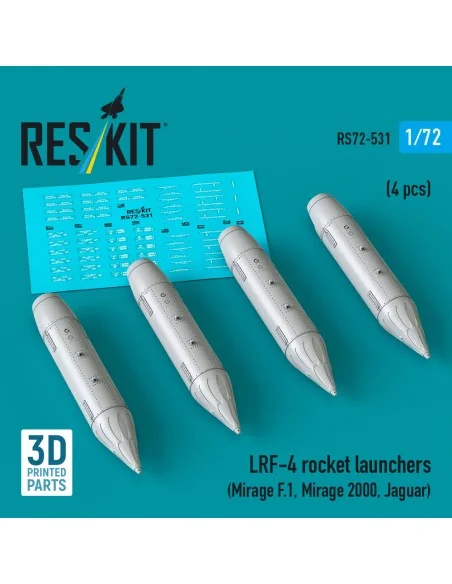 LRF-4 rocket launchers (4 pcs) (Mirage F.1, Mirage 2000, Jaguar) (3...