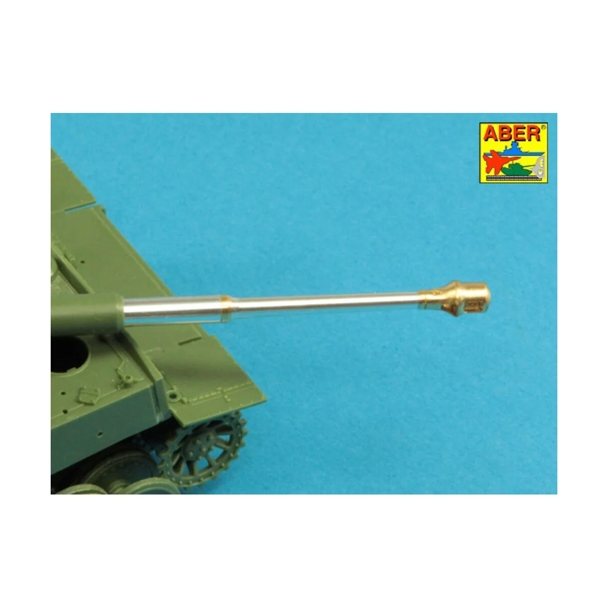 German 88 mm KwK 36 L/56 Tiger I Early Barrel, 1/48 - Aber Models 4... German 88 mm KwK 36 L/56 Tiger I Early Barrel, 1/48 - Aber Models 4...