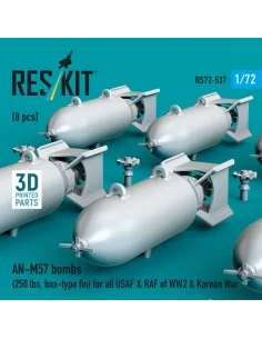 AN-M57 bombs (250 lbs, box-type fin) for all USAF & RAF of WW2 & Ko... 2
