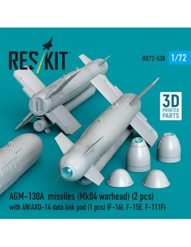 AGM-130A missiles (Mk84 warhead) (2 pcs) with AN/AXQ-14 data link p...