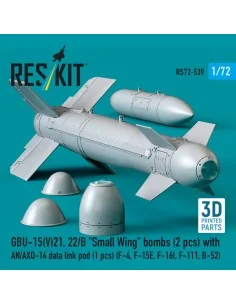 GBU-15(V)21, 22/B Small Wing bombs (2 pcs) with AN/AXQ-14 data link... 2
