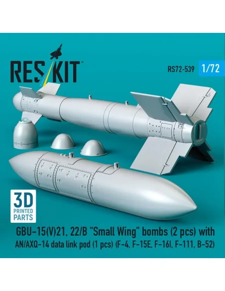 GBU-15(V)21, 22/B Small Wing bombs (2 pcs) with AN/AXQ-14 data link...