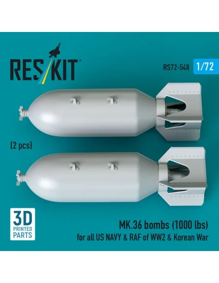 MK.36 bombs (1000 lbs) for all US NAVY & RAF of WW2 & Korean War (2...
