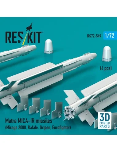 Matra MICA-IR missiles (4 pcs) (Mirage 2000, Rafale, Gripen, Eurofi...