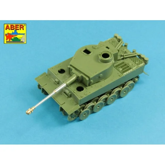 German 88 mm KwK 36 L/56 Tiger I Early Barrel - Aber Models 48 L-06