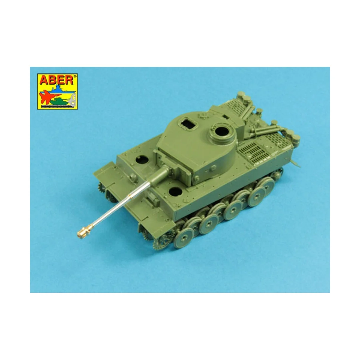 German 88 mm KwK 36 L/56 Tiger I Early Barrel, 1/48 - Aber Models 4... German 88 mm KwK 36 L/56 Tiger I Early Barrel, 1/48 - Aber Models 4...