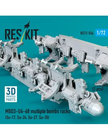MBD3-U6-68 multiple bombs racks (2 pcs) (Su-17, Su-24, Su-27, Su-30...