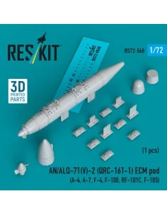 AN/ALQ-71(V)-2 (QRC-161-1) ECM pod (1pcs) (A-4, A-7, F-4, F-100, RF...