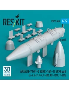 AN/ALQ-71(V)-2 (QRC-161-1) ECM pod (1pcs) (A-4, A-7, F-4, F-100, RF... 2