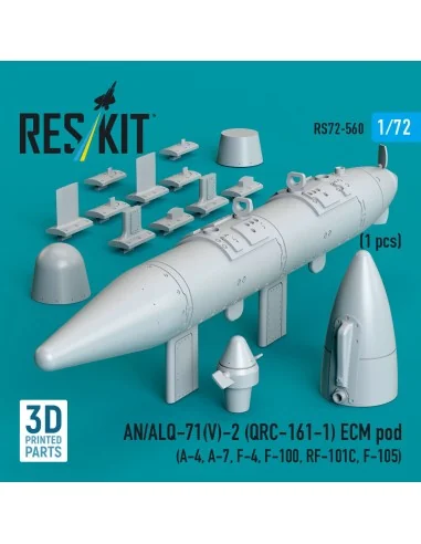AN/ALQ-71(V)-2 (QRC-161-1) ECM pod (1pcs) (A-4, A-7, F-4, F-100, RF...