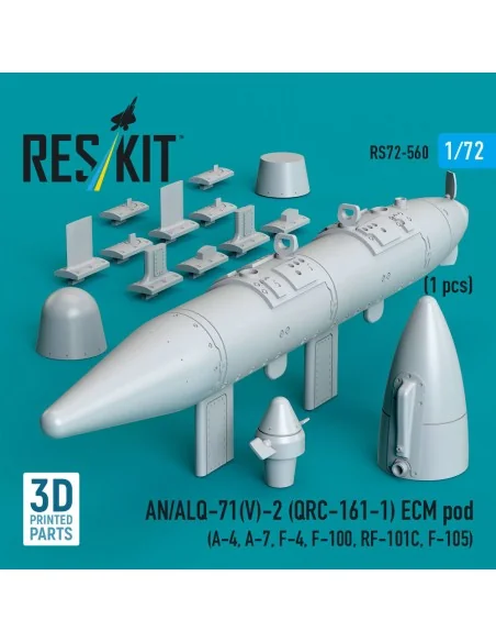 AN/ALQ-71(V)-2 (QRC-161-1) ECM pod (1pcs) (A-4, A-7, F-4, F-100, RF...
