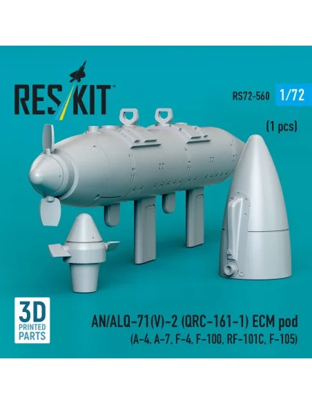 AN/ALQ-71(V)-2 (QRC-161-1) ECM pod (1pcs) (A-4, A-7, F-4, F-100, RF...