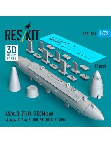 AN/ALQ-71(V)-3 ECM pod (1pcs) (A-4, A-7, F-4, F-100, RF-101C, F-105...