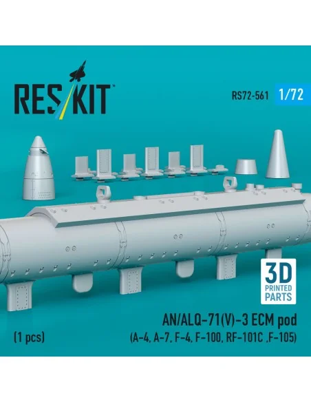 AN/ALQ-71(V)-3 ECM pod (1pcs) (A-4, A-7, F-4, F-100, RF-101C, F-105...