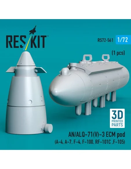AN/ALQ-71(V)-3 ECM pod (1pcs) (A-4, A-7, F-4, F-100, RF-101C, F-105...