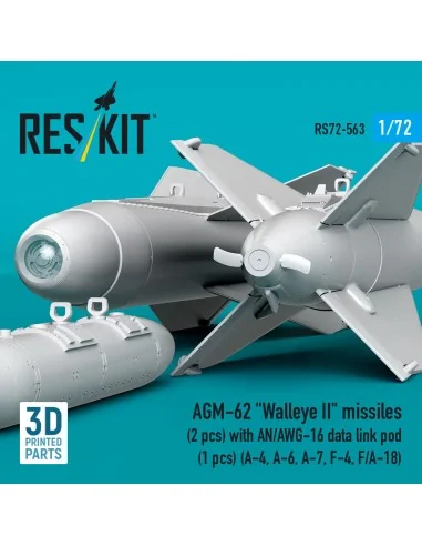 AGM-62 Walleye II missiles (2 pcs) with AN/AWG-16 data link pod (1 ...