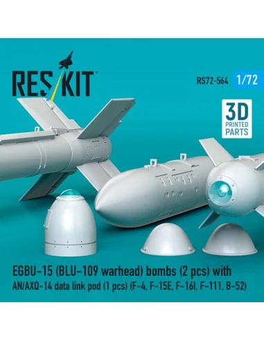 EGBU-15 (BLU-109 warhead) bombs (2 pcs) with AN/AXQ-14 data link po...