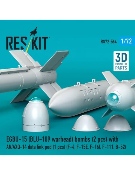 EGBU-15 (BLU-109 warhead) bombs (2 pcs) with AN/AXQ-14 data link po...