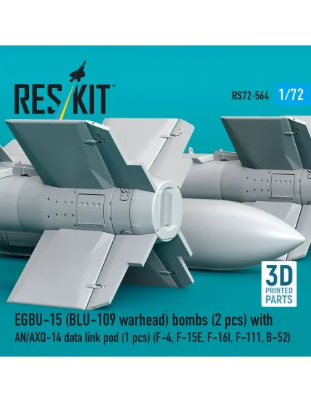 EGBU-15 (BLU-109 warhead) bombs (2 pcs) with AN/AXQ-14 data link po...