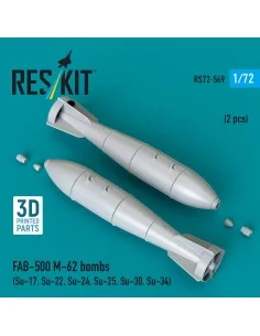 [NO_DESC] FAB-500 M-62 bombs (2 pcs) (Su-17, Su-22, Su-24, Su-25, S... 2