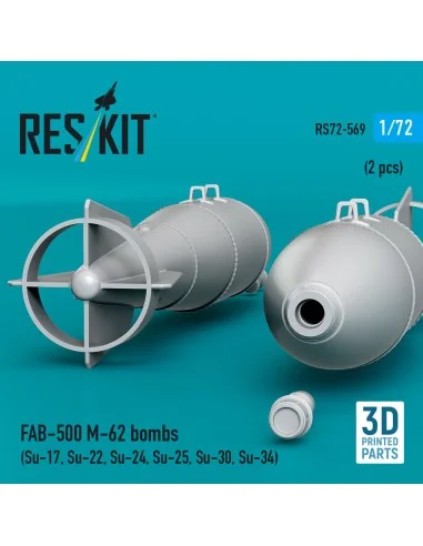 [NO_DESC] FAB-500 M-62 bombs (2 pcs) (Su-17, Su-22, Su-24, Su-25, S...
