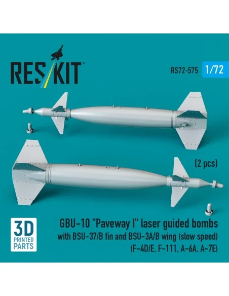 GBU-10 Paveway I laser guided bombs with BSU-37/B fin and BSU-3A/B ...