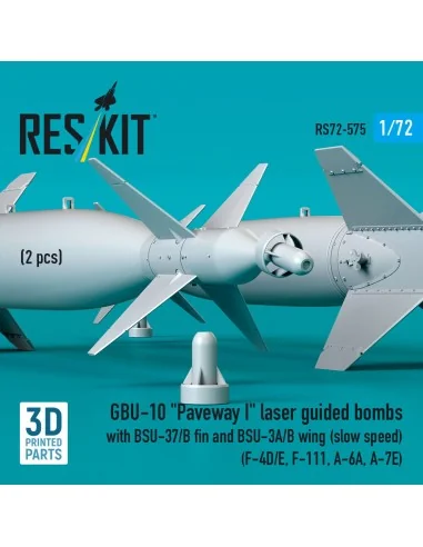 GBU-10 Paveway I laser guided bombs with BSU-37/B fin and BSU-3A/B ...