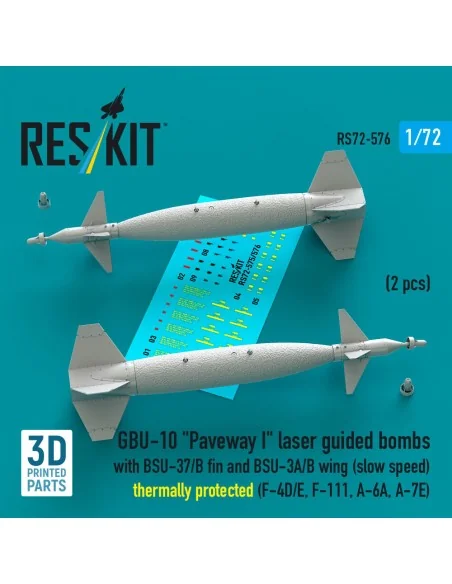 GBU-10 Paveway I laser guided bombs with BSU-37/B fin and BSU-3A/B ...