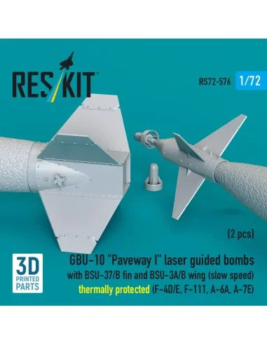 GBU-10 Paveway I laser guided bombs with BSU-37/B fin and BSU-3A/B ...