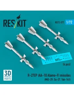R-27EP (AA-10 Alamo-F) missiles (4 pcs) (MiG-29, Su-27, Yak-141) (3... 2