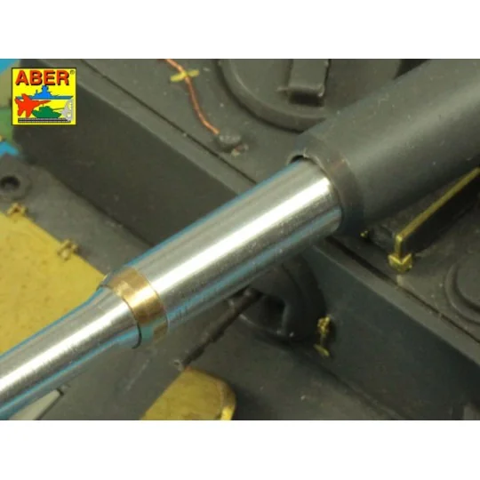 German 88 mm KwK 36 L/56 Tiger I Early Barrel - Aber Models 48 L-06