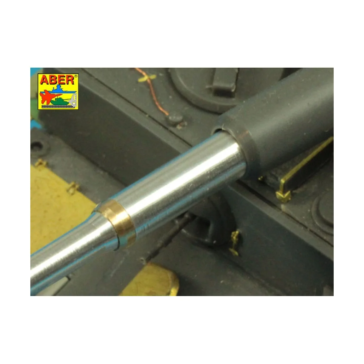 German 88 mm KwK 36 L/56 Tiger I Early Barrel - Aber Models 48 L-06