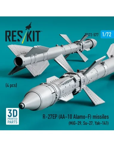 R-27EP (AA-10 Alamo-F) missiles (4 pcs) (MiG-29, Su-27, Yak-141) (3...