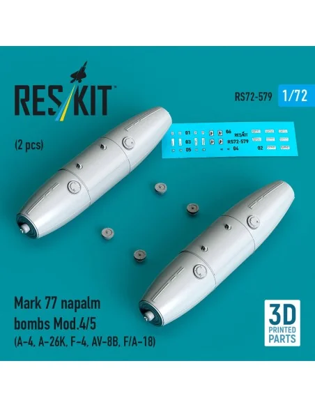 [NO_DESC] Mark 77 napalm bombs Mod.4/5 (2pcs) (A-4, A-26K, F-4, AV-...