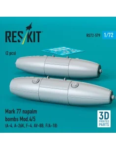 Mark 77 napalm bombs Mod.4/5 (2pcs) (A-4, A-26K, F-4, AV-8B, F/A-18... 2