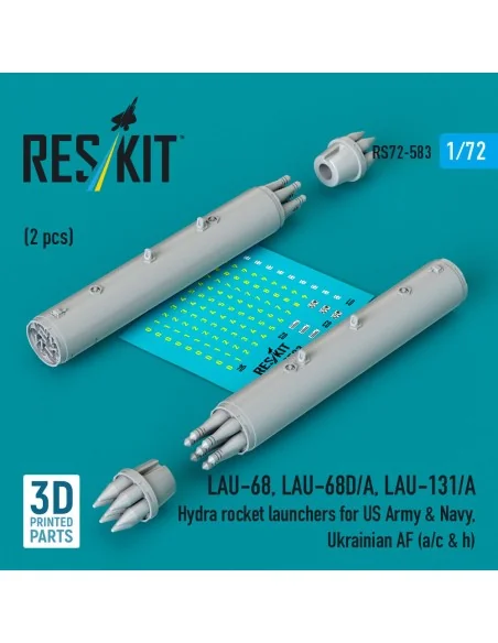 LAU-68, LAU-68D/A, LAU-131/A Hydra rocket launchers for US Army & N...