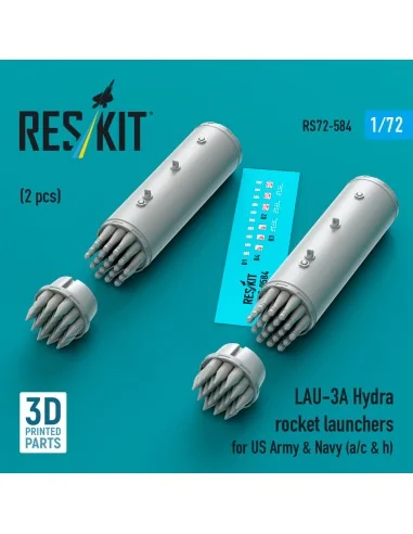 LAU-3A Hydra rocket launchers for US Army & Navy (a/c & h) (2pcs) (...