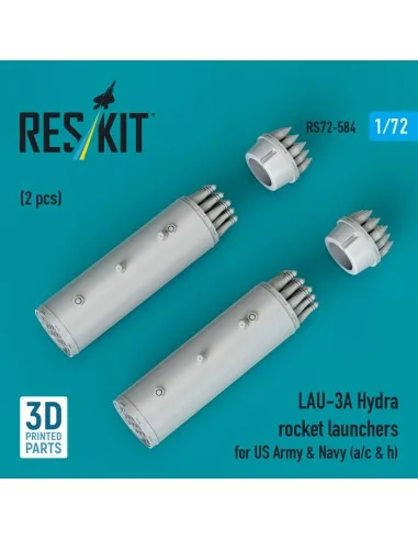 LAU-3A Hydra rocket launchers for US Army & Navy (a/c & h) (2pcs) (...