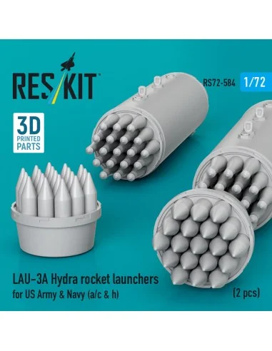LAU-3A Hydra rocket launchers for US Army & Navy (a/c & h) (2pcs) (...