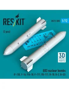 B83 nuclear bombs (2 pcs) (F-15E, F-16, F/A-18, F-111, FB-111, B-1B...