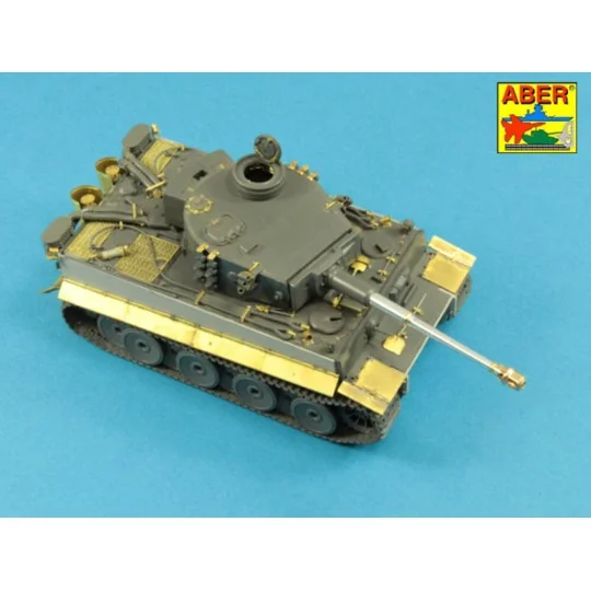 German 88 mm KwK 36 L/56 Tiger I Early Barrel - Aber Models 48 L-06
