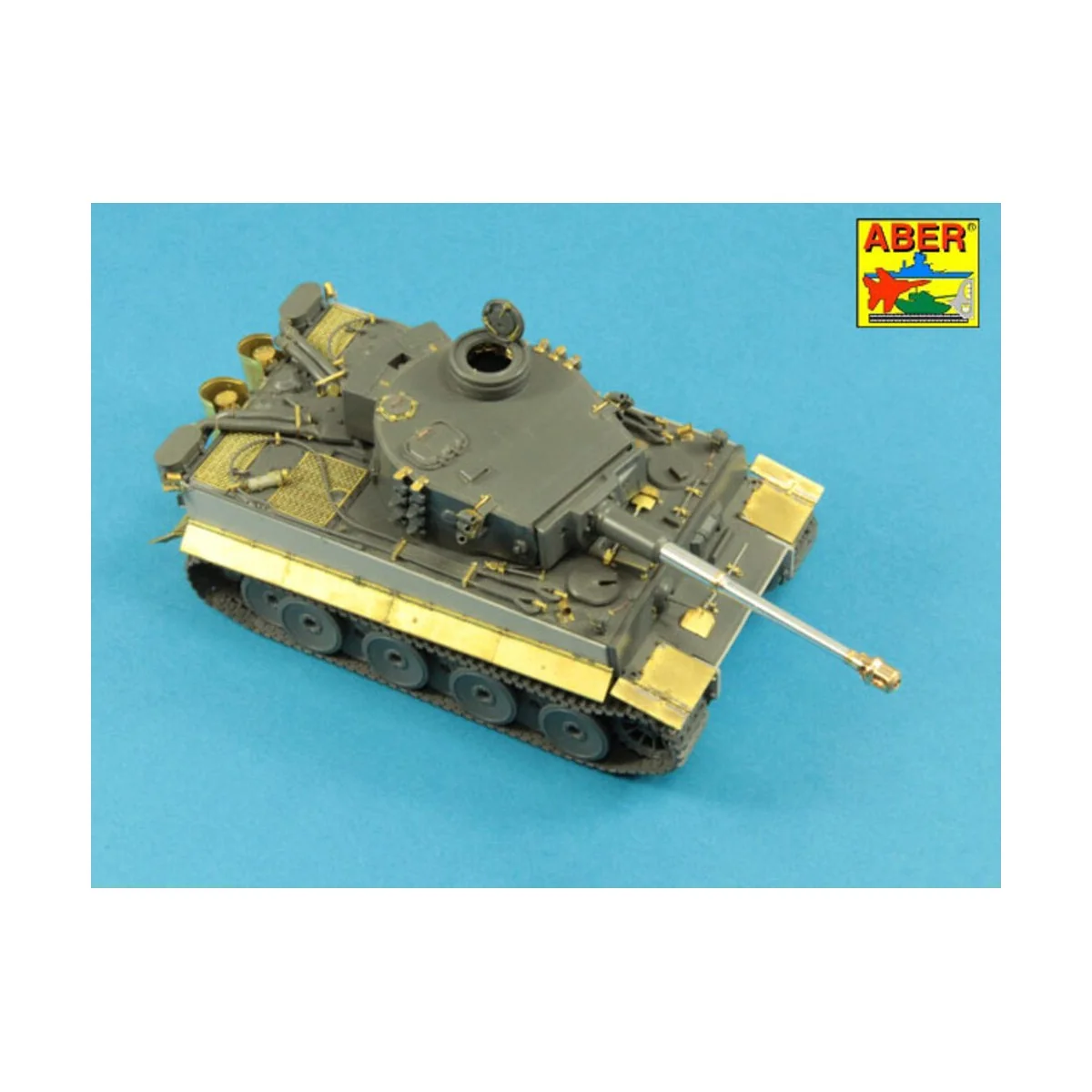 German 88 mm KwK 36 L/56 Tiger I Early Barrel, 1/48 - Aber Models 4... German 88 mm KwK 36 L/56 Tiger I Early Barrel, 1/48 - Aber Models 4...
